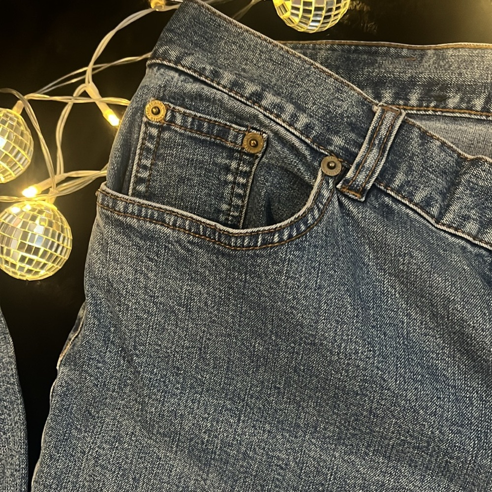 Low Rise Straight Leg Jeans RL - Picture 4 of 7